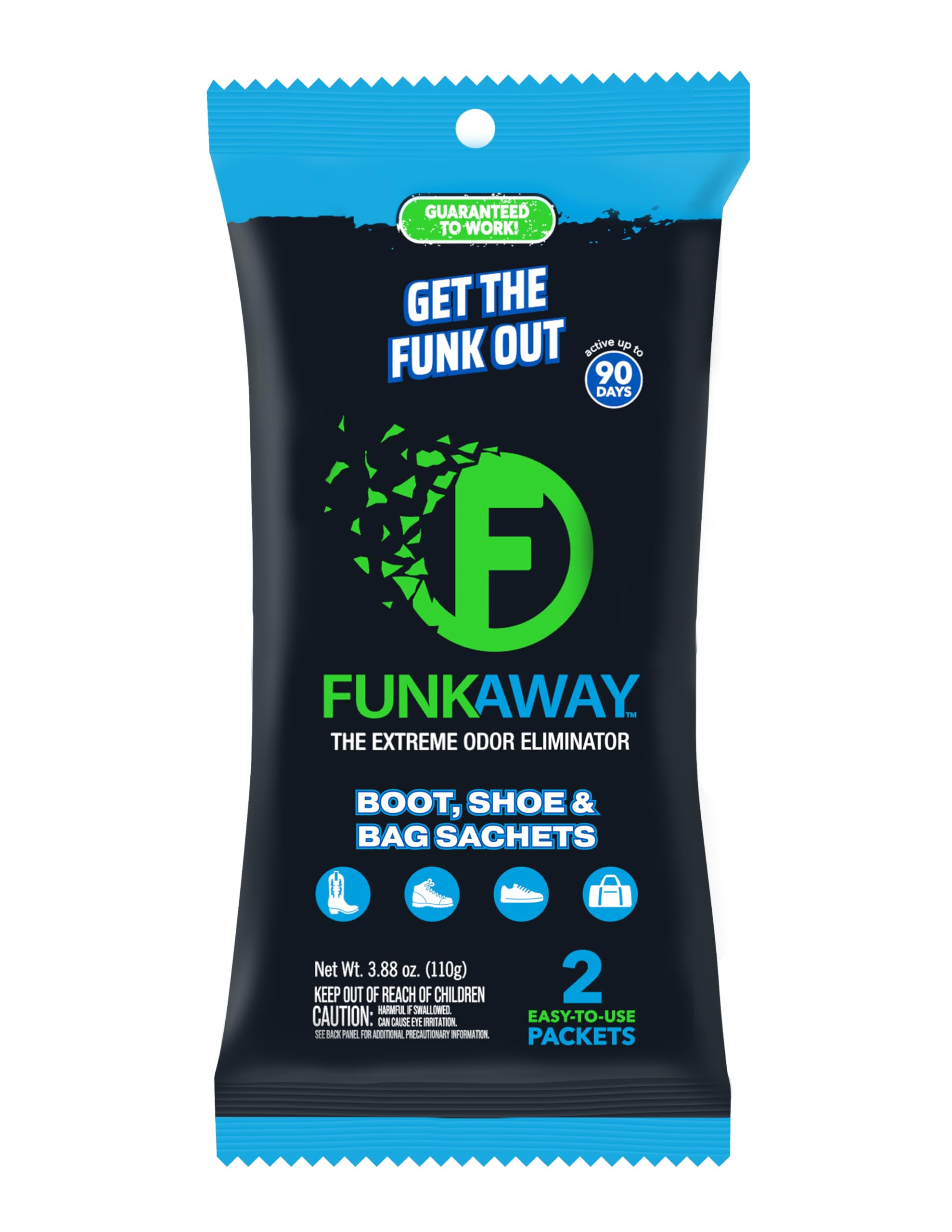 Amazon.com: FunkAway Extreme Odor Eliminating Boot, Shoe and Bag